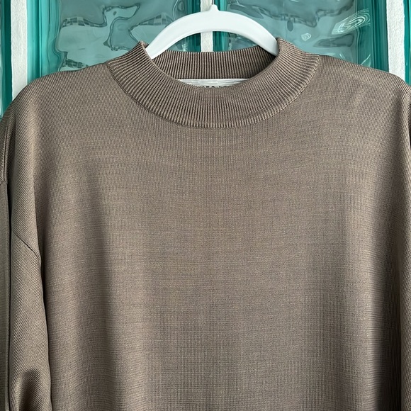 Silk Long Sleeve Sweater from JHANE BARNES. - Picture 2 of 9